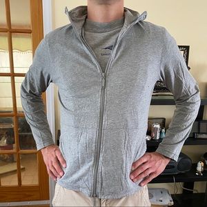 GAP Zip Up Jacket 100% Cotton Gray